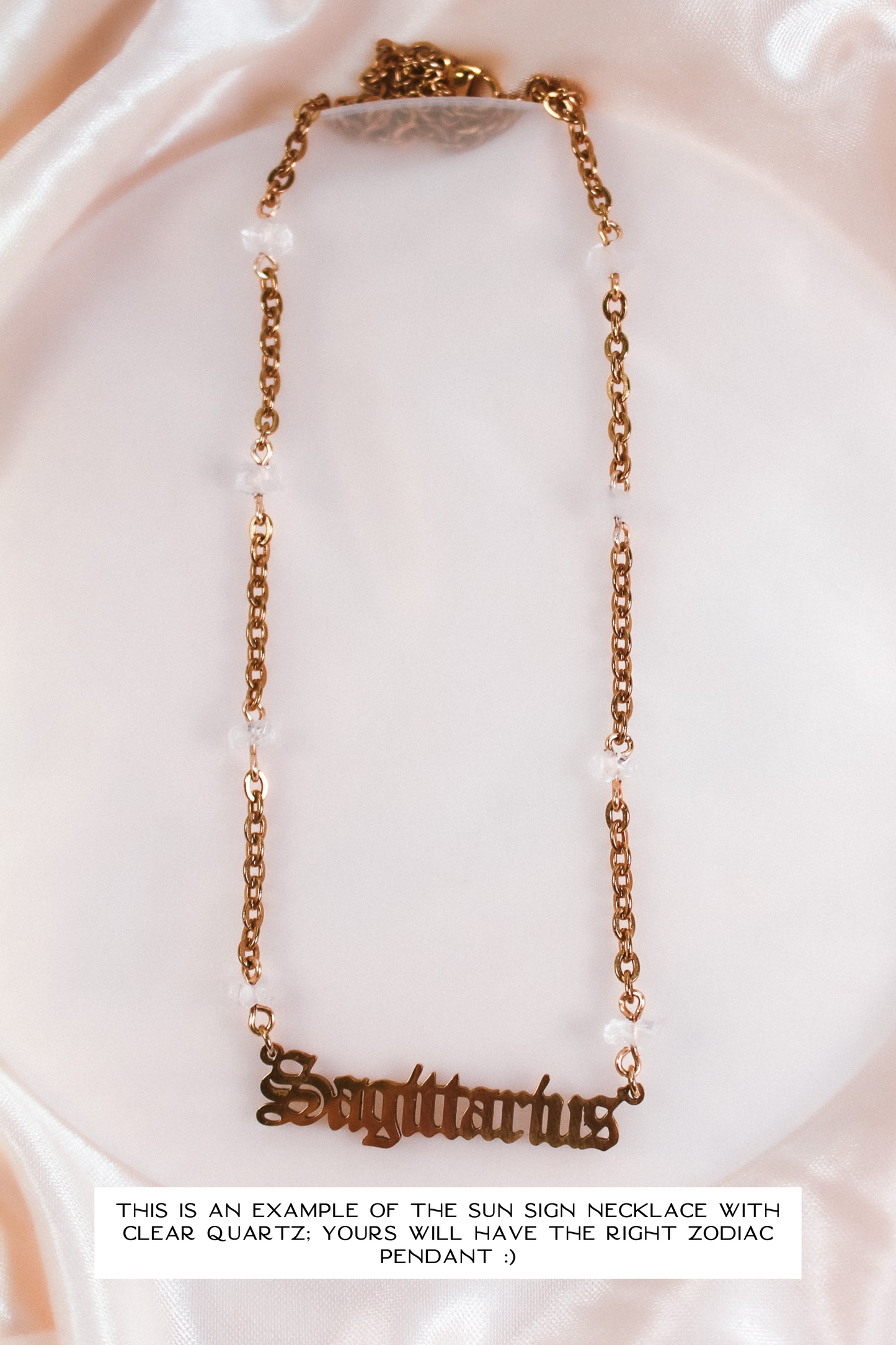 Sun Sign Necklace: Libra