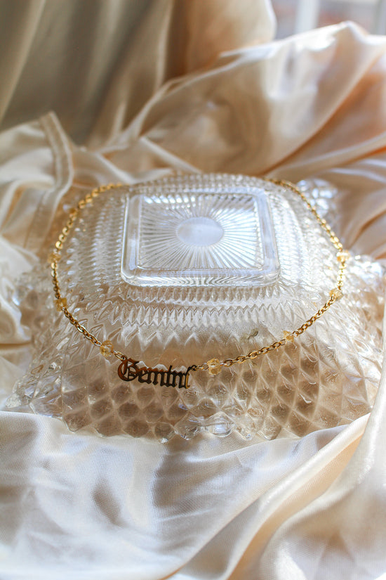 Sun Sign Necklace: Gemini