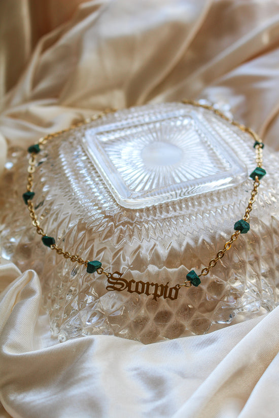 Sun Sign Necklace: Scorpio